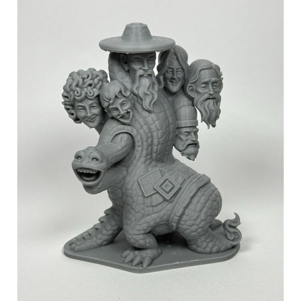 The Seven Faces Of Dr. Lao (1964) Multi Headed Monster Toy Paintable Toy